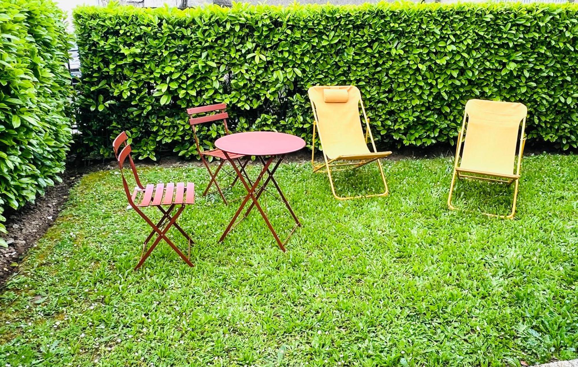 Appartement Standing Avec Jardin, 4 Personnes, Strategiquement Situe Mantes-la-Jolie Exterior photo
